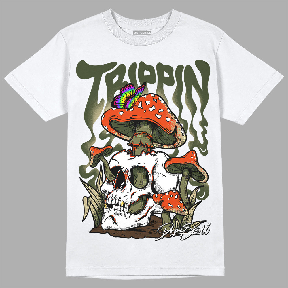 Olive Collection DopeSkill T-Shirt Trippin Graphic