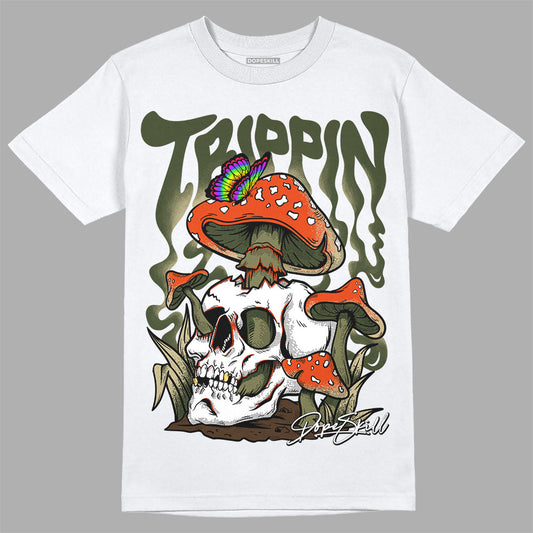 Olive Collection DopeSkill T-Shirt Trippin Graphic