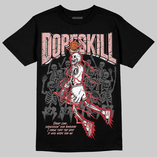 Rust Pink 1s 2025 DopeSkill T-Shirt Thunder Dunk Graphic