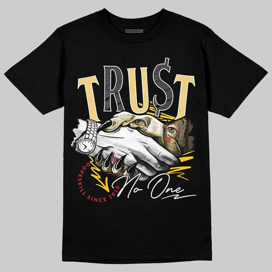 Quai 54 x Tour Yellow Black 1s DopeSkill T-Shirt Trust No One Graphic