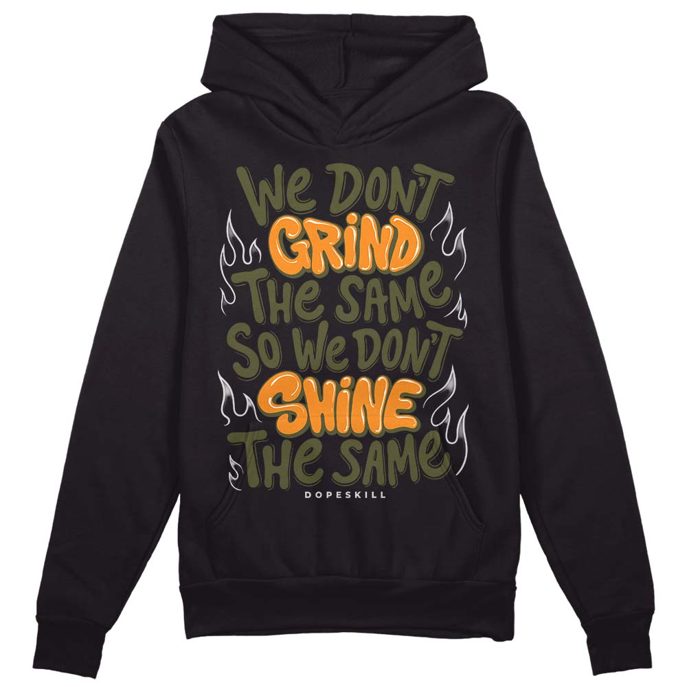 Olive 5s DopeSkill Hoodie Sweatshirt Grind Shine Graphic