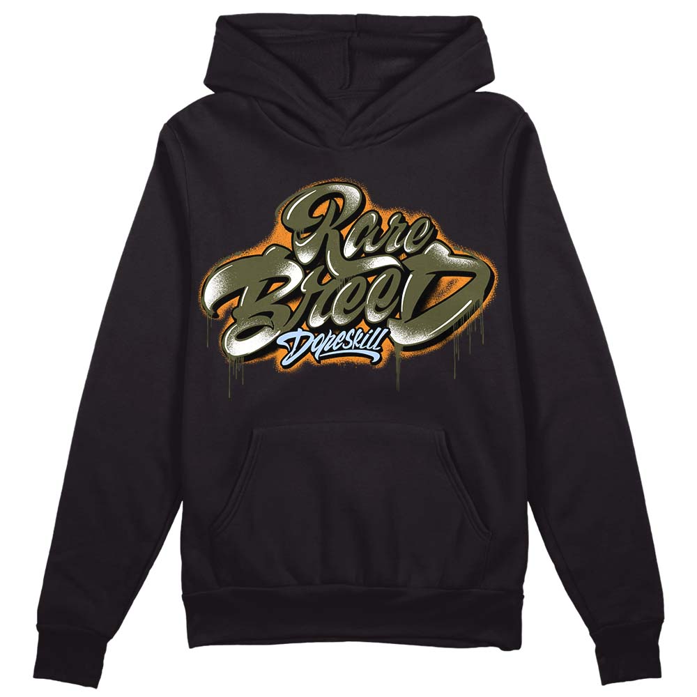 Olive 5s DopeSkill Hoodie Sweatshirt Rare Breed Type Graphic
