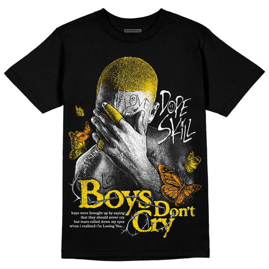Yellow Ochre 6s DopeSkill T-Shirt Boys Don't Cry Graphic