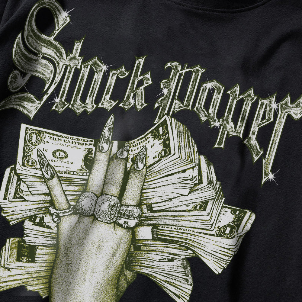 Stack Paper Olive Graphic DopeSkill Premium T-Shirt