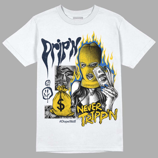 Michigan Dunks DopeSkill T-Shirt Drip'n Never Tripp'n Graphic