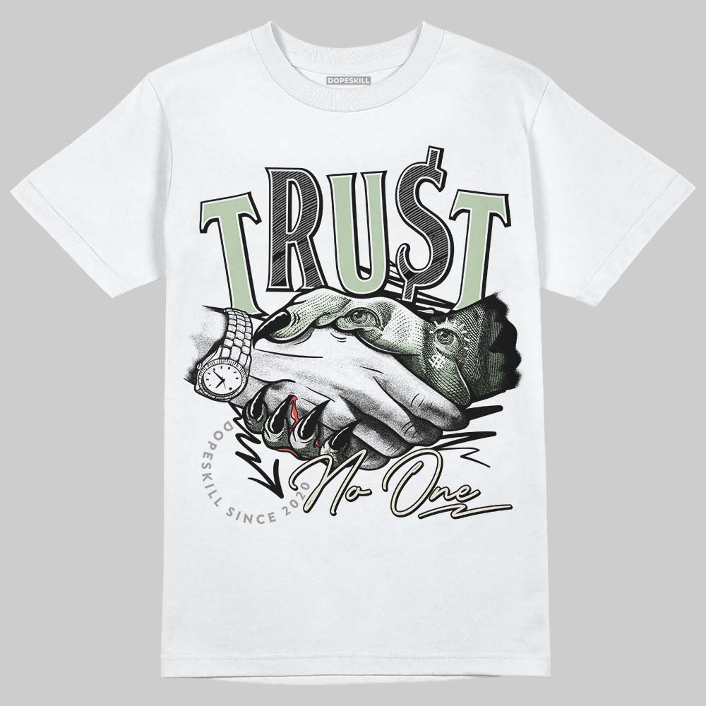 Seafoam 4s 2025 DopeSkill T-Shirt Trust No One Graphic