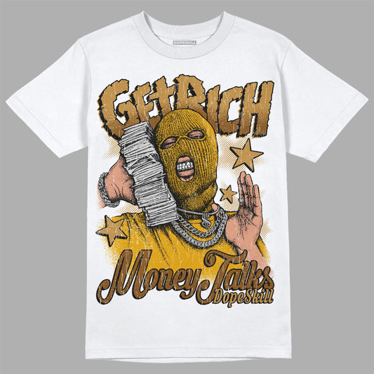 Wheat 13s DopeSkill T-Shirt Get Rich Graphic