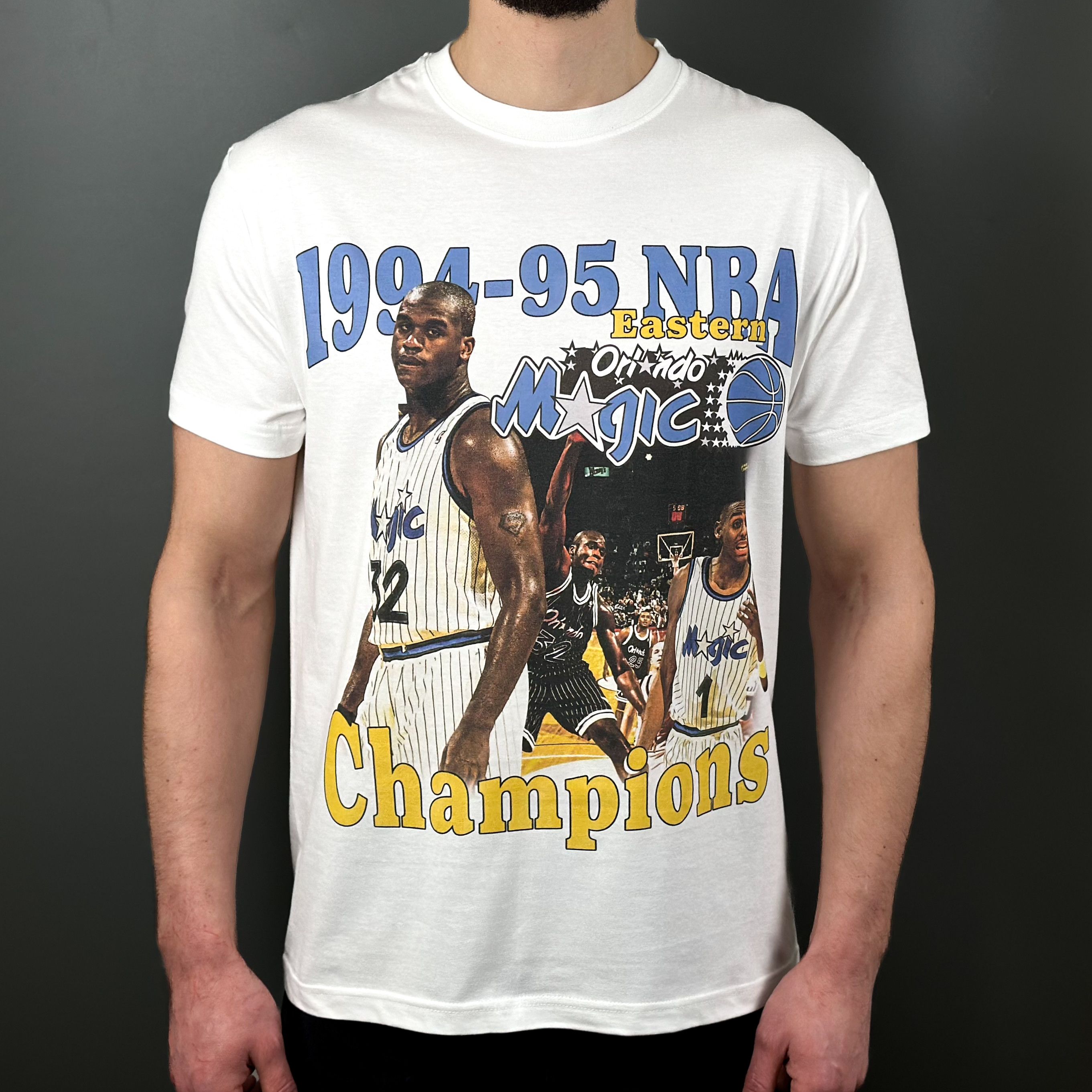 Vintage Orlando Magic Shaquille O Neil Nba Rap Tee T Shirt Hoodie, Sweatshirt | FlexRushtees.com