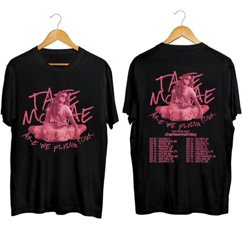 Tate McRae Are We Flying 2023 Tour Shirt, Tate McRae Fan Shirt