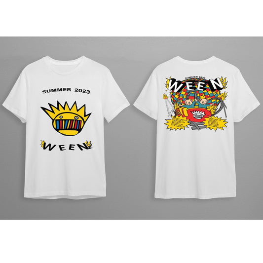 Ween Alternative Rock Punk T shirt, Ween summer tour 2023 t-shirt