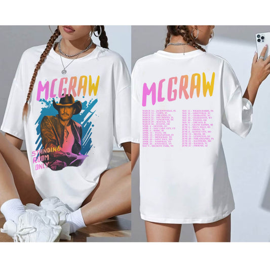 Tim McGraw 2024 Tour Standing Room Only Shirt, Tim McGraw 2024 Concert Shirt
