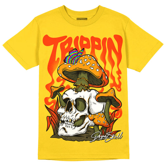 Yellow Ochre 6s DopeSkill Yellow T-shirt Trippin Graphic