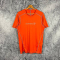 Norrona Big Logo Tech T Shirt Magma Hiking Outdoor Gorpcore