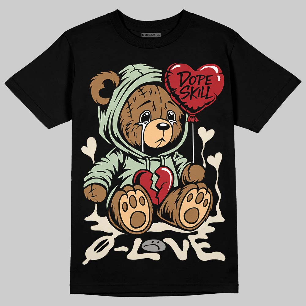 Seafoam 4s 2025 DopeSkill T-Shirt Broken Bear Graphic
