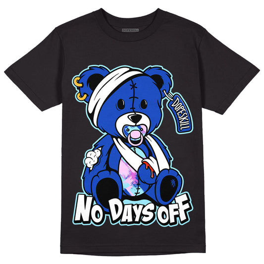 Hyper Royal 12s DopeSkill T-Shirt Hurt Bear Graphic