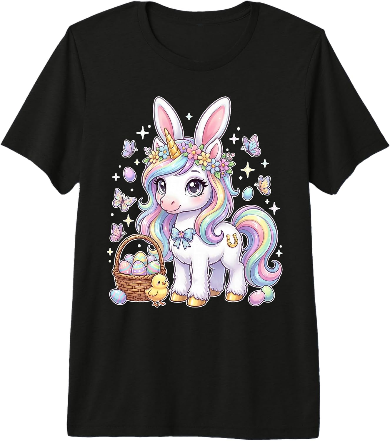 Magical Easter Unicorn Bunny Eggs Pastel Easter