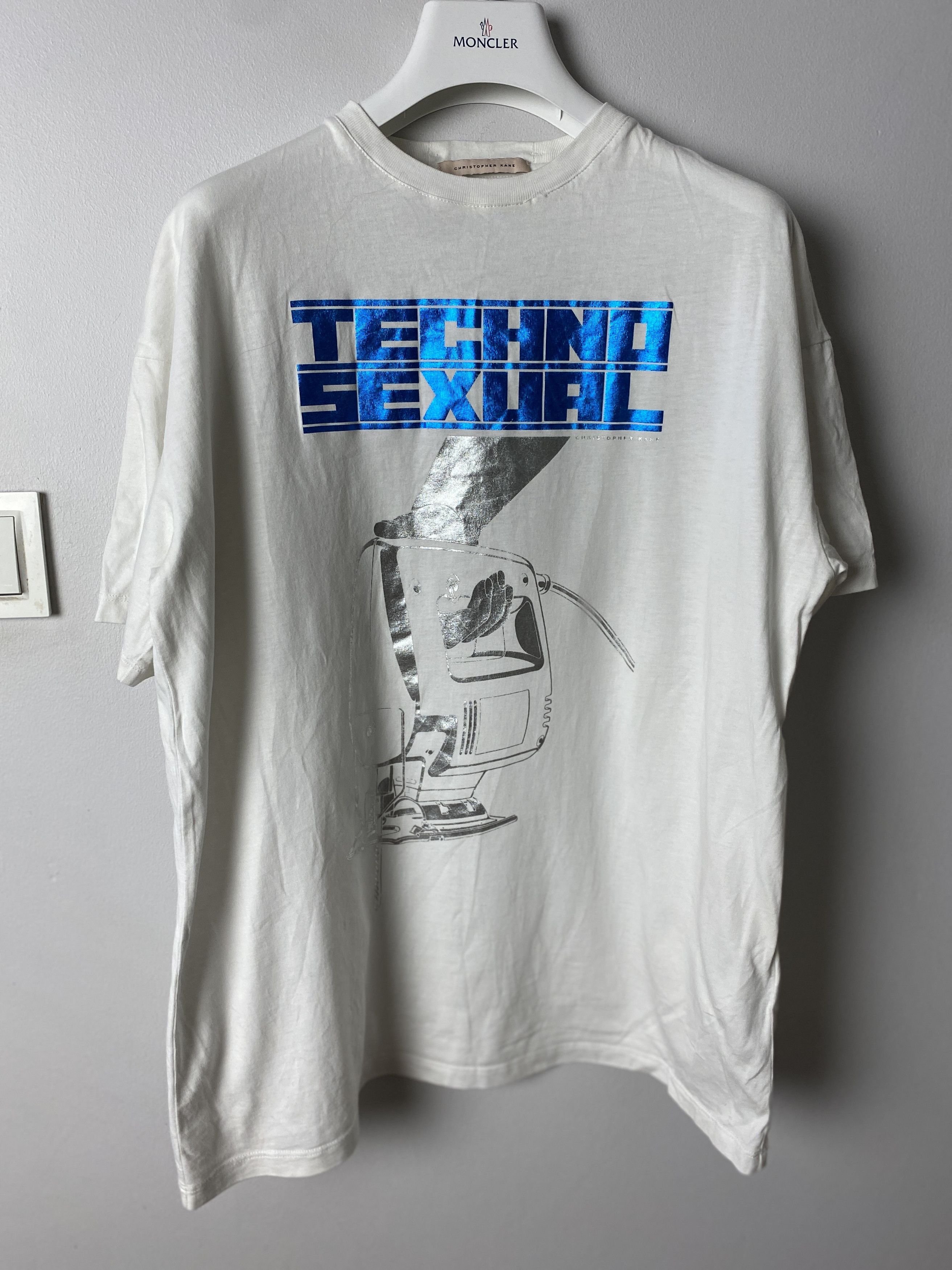 Kane Christopher Kane Techno Sexual Printed T Shirt Tee