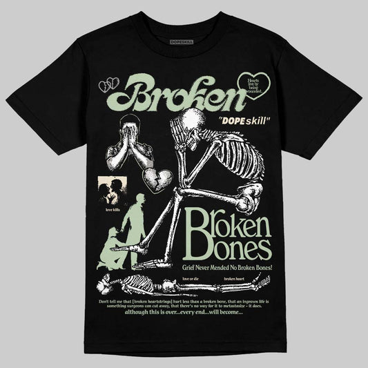 Seafoam 4s 2025 DopeSkill T-Shirt Broken Bones Graphic