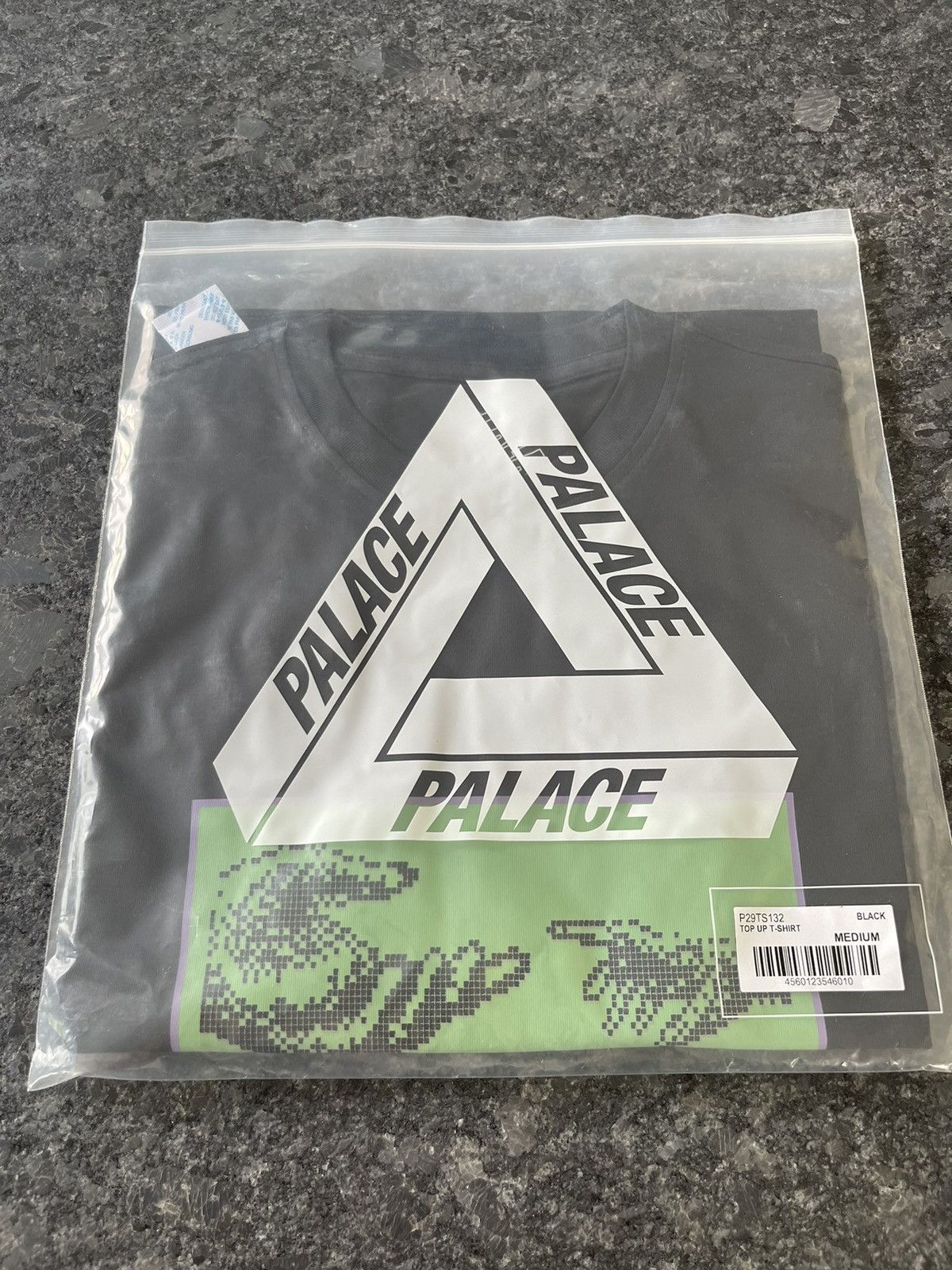 Palace Top Up Tee Black