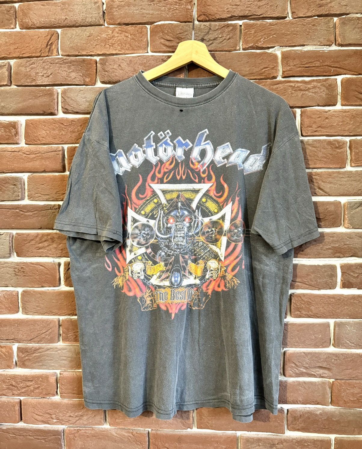 Band Tees Motorhead Best Of 00s Vintage Distressed Metal Band Tee L