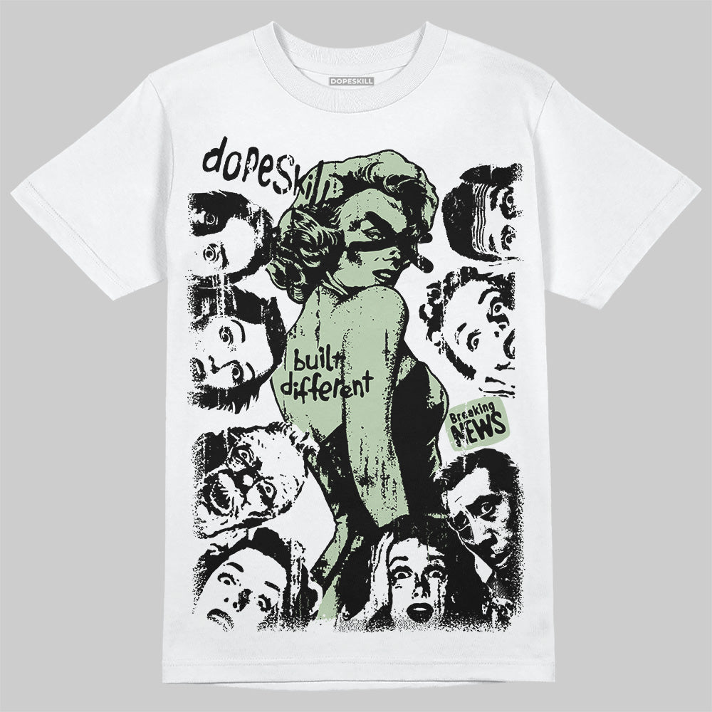 Seafoam 4s 2025 DopeSkill T-Shirt Built Different Graphic