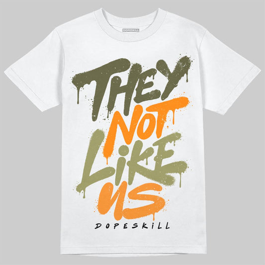 Olive Collection DopeSkill T-Shirt They Not Like Us Graphic