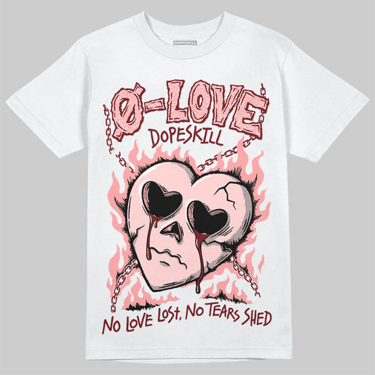 VALENTINE'S Day 3s DopeSkill T-Shirt Crying Heart Graphic