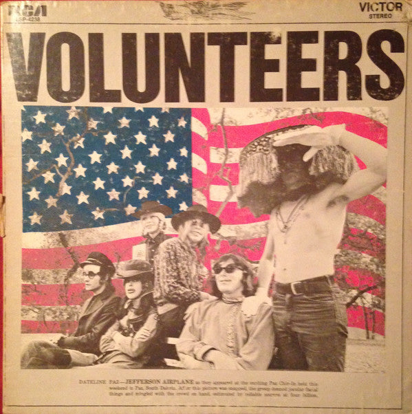 Jefferson Airplane - Volunteers (LP, T -) (VG+)12