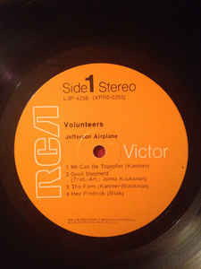 Jefferson Airplane - Volunteers (LP, T -) (VG+)12