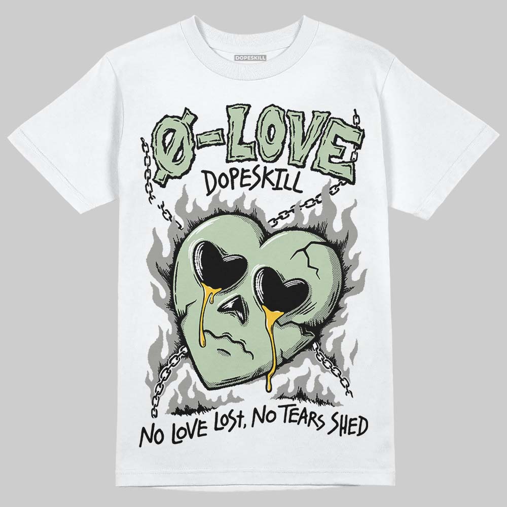 Seafoam 4s 2025 DopeSkill T-Shirt Crying Heart Graphic