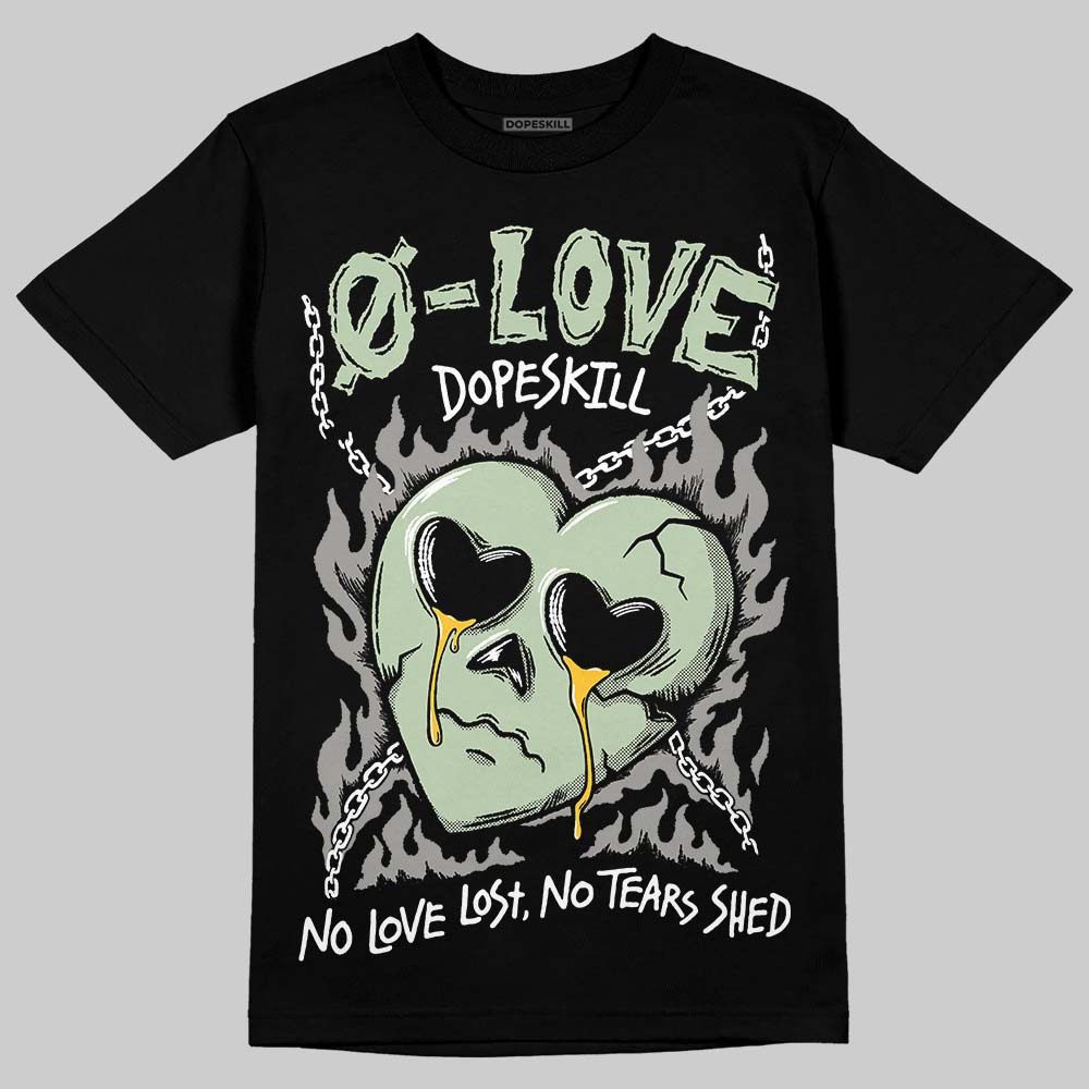 Seafoam 4s 2025 DopeSkill T-Shirt Crying Heart Graphic