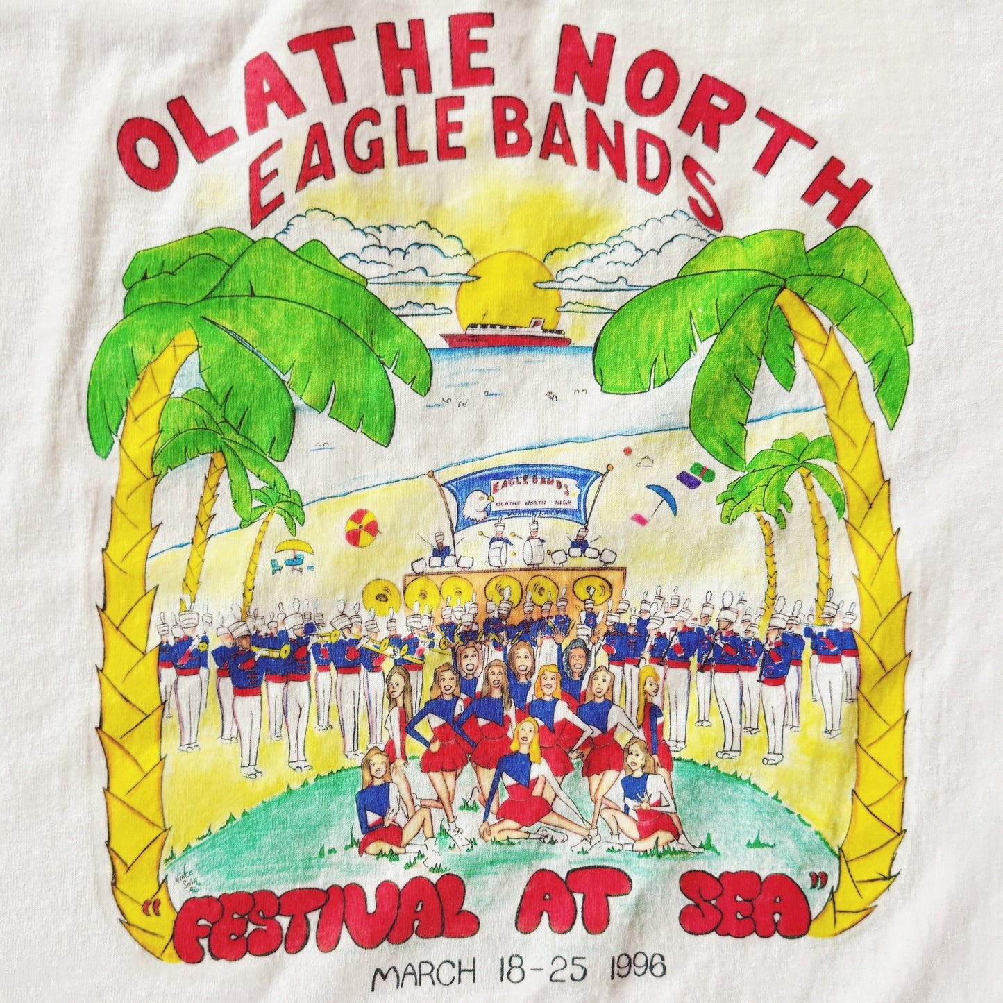 Vintage 96â€™ Eagle Festival Tee