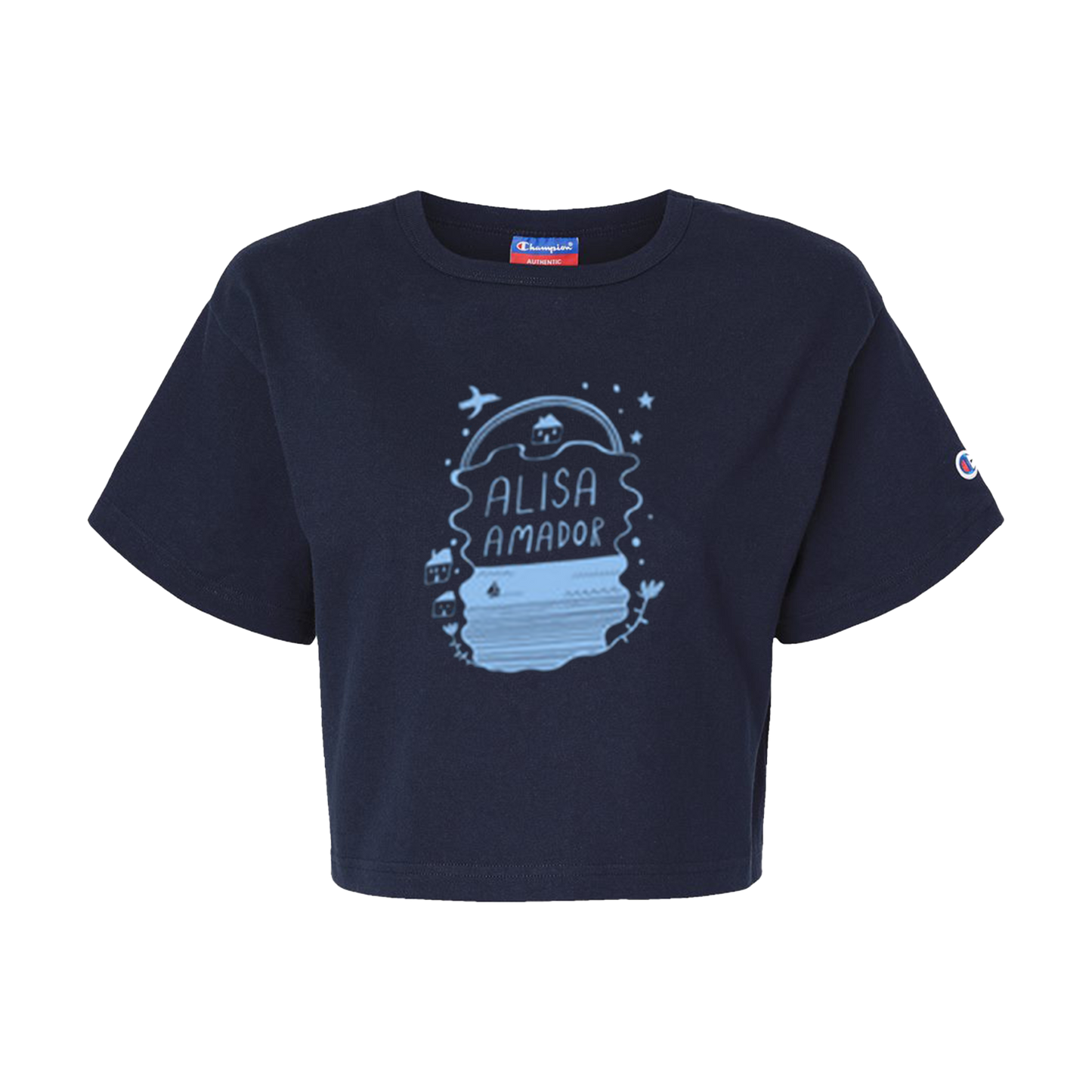 Alisa Amador - Champion Crop Tee