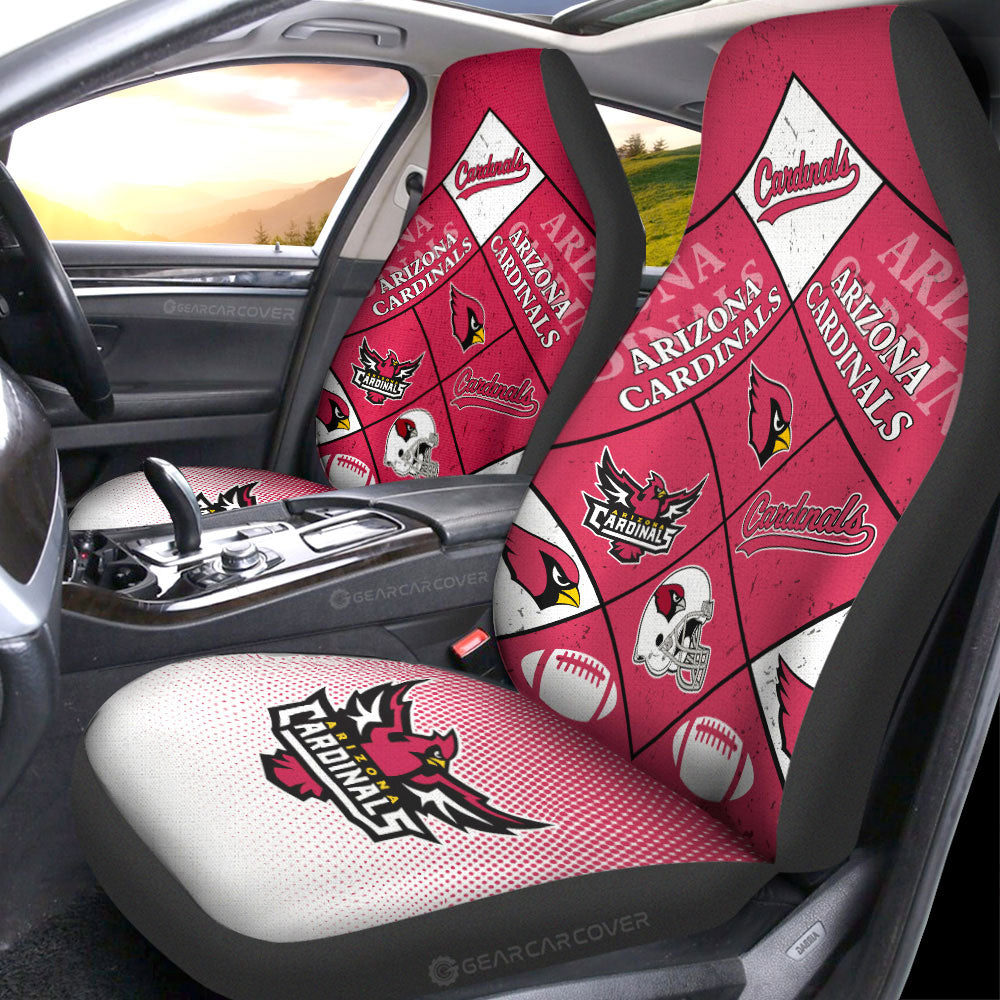 Arizona Cardinals Car Seat Covers Sporty Team Collection