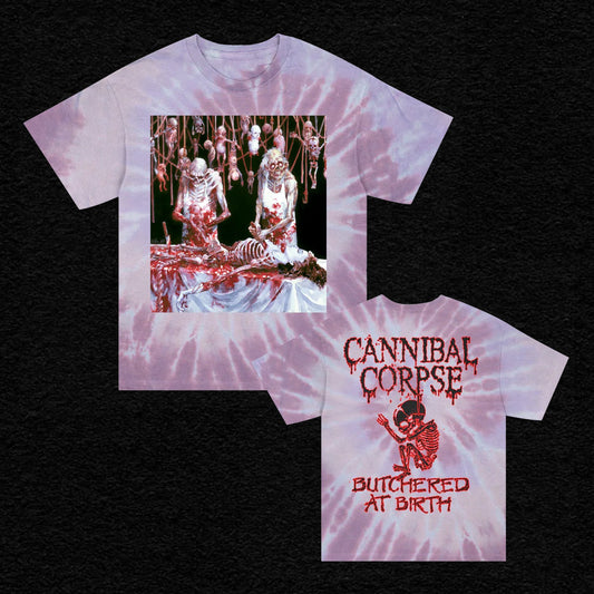Butchered At Birth Poster T-Shirt (Guts Dye)