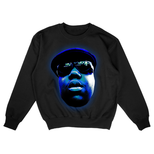 Biggie Smalls The Notorious B.I.G. Vintage Rap Sweatshirt – Music Icon Sweater, Hip Hop Streetwear, Unisex Gift for Rap Fans