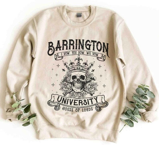 Barrington University The Ritual Sweatshirt, Smut Shirt, Dark Romance Reader Shirt, Fantasy Reader Shirt, Ryat Archer Shirt, Book Lover Gift
