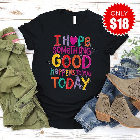 I Hope Tee - Black - 0