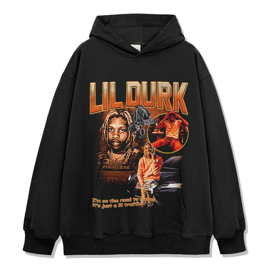 I Am on the Road to Riches,its Just a Lil Traffic by Lil Durk Hoodie
