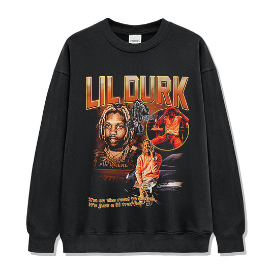I Am on the Road to Riches,its Just a Lil Traffic by Lil Durk Sweatshirt