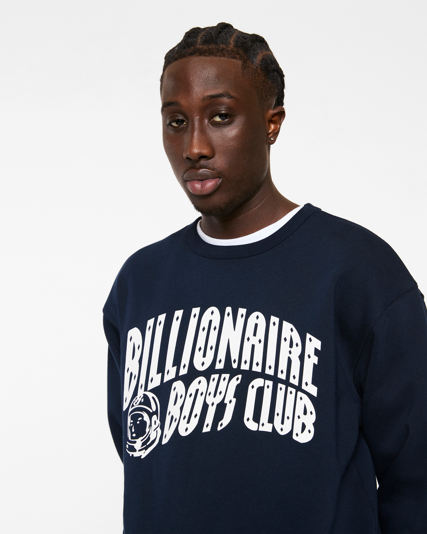 Classic Curve Logo Sweatshirt Style001