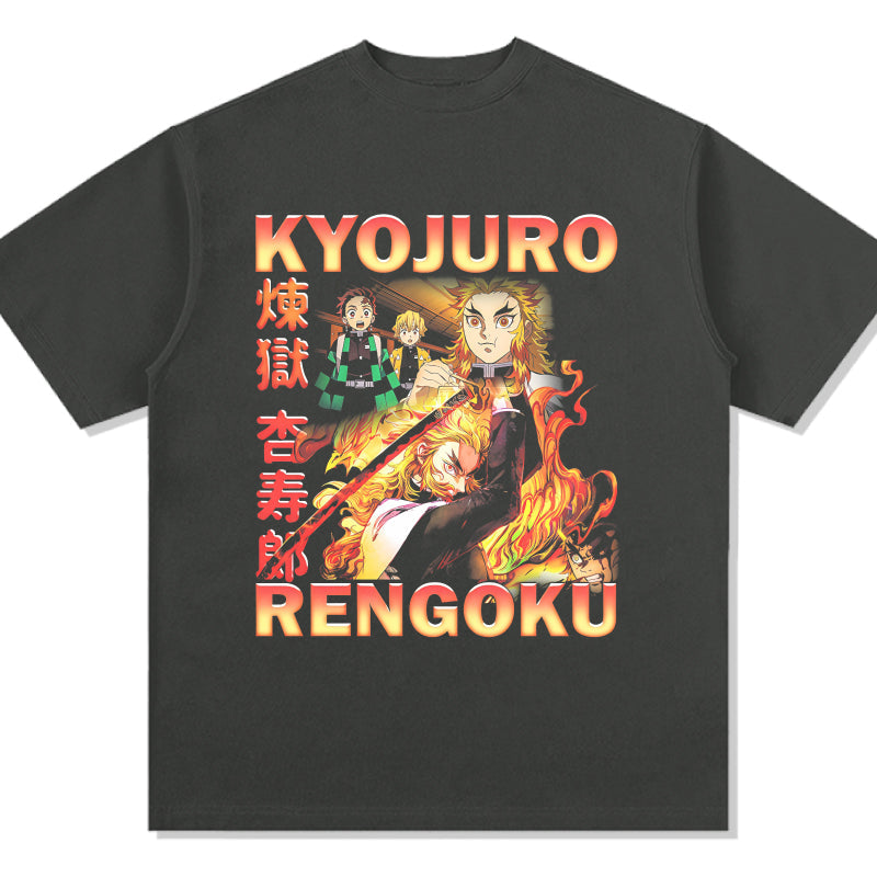 Ky≈çjur≈ç Rengoku Demon Slayer: Kimetsu no Yaiba "Anime" TEE Style001