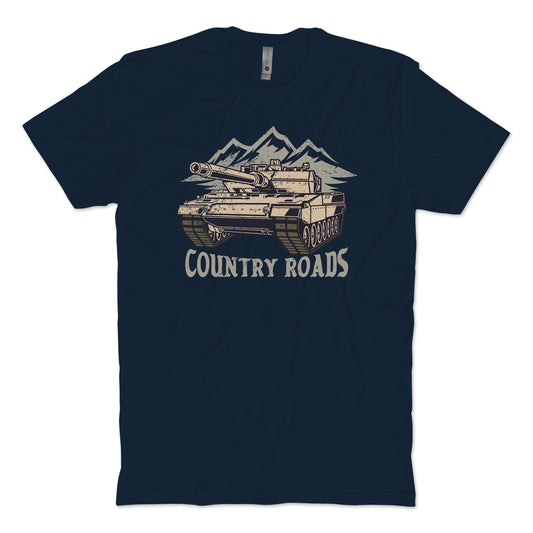 Country Roads Navy T-shirt