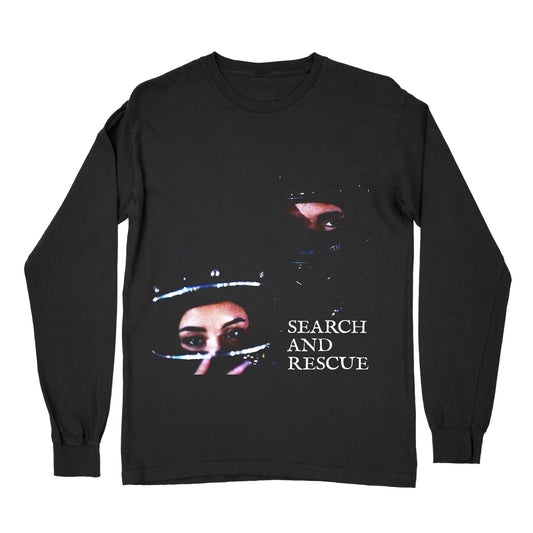 Drake Search and Rescue Long Sleeve T-Shirt – Vintage Hip Hop Streetwear Shirt, Concert Merch for Rap Fans