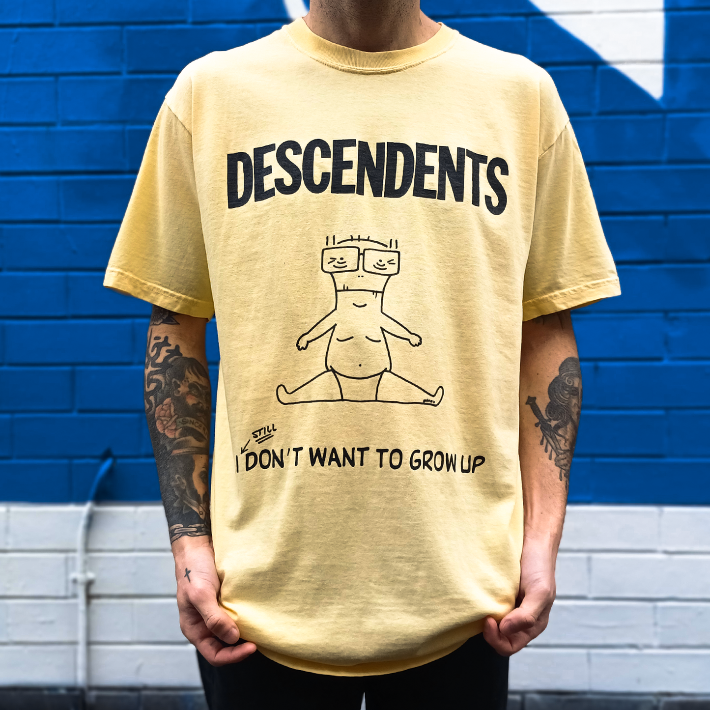 I Still Donâ€™t Want To Grow Up T-Shirt (Yellow)