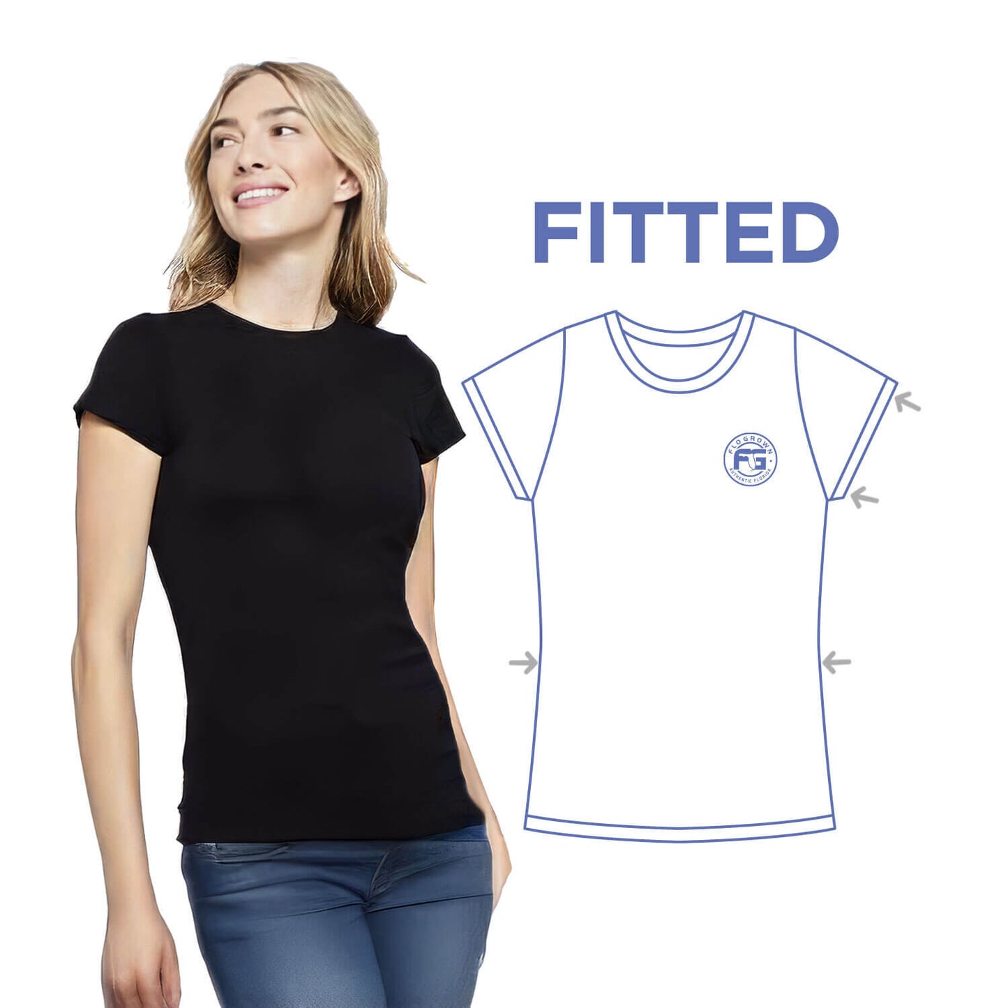 Oranges Poster Women's Tee
