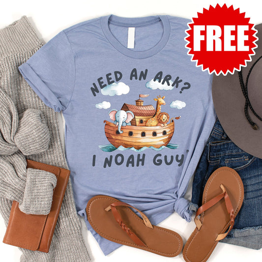 I Noah Guy Tee - Heather Blue - 0