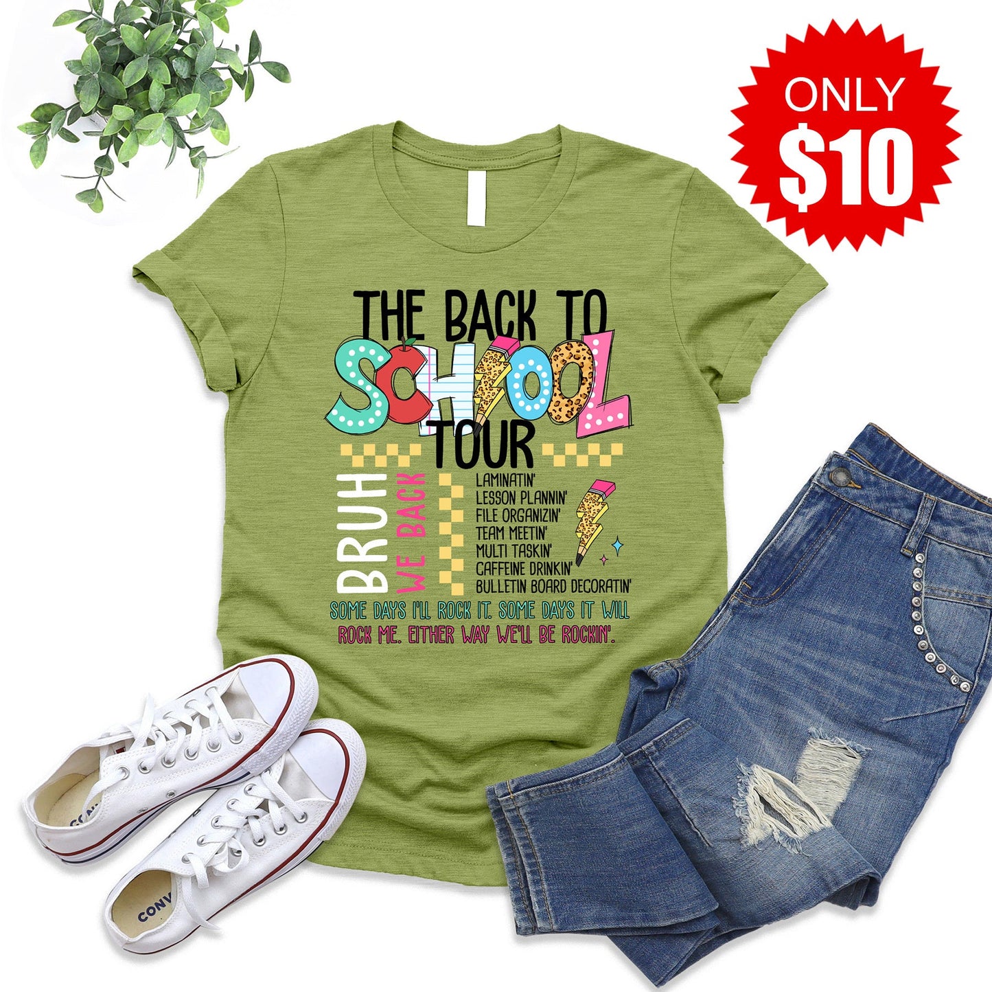 Back to School Tour Tee - 10