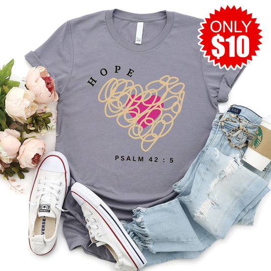 Hope Tee - Heather Storm