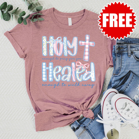 Holy Tee - Heather Zephyr - 0